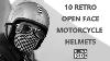 10 Retro Open Face Motorcycle Helmets 2021