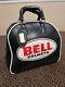 1960s/70s AJAY RICHARD MILTON BELL MOTORCYCLE/AUTO RACING HELMETS CARRY BAG ONLY