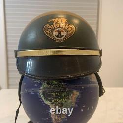 1960s Vintage BELL TOP POLICE SHERIFF Helmet Motorcycle Jet Motocross California