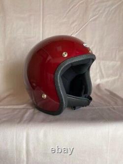 1970s Vintage Buco Motorcycle Jet Helmet Motocross Dirt Bike Box Dead stock
