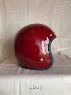 1970s Vintage Buco Motorcycle Jet Helmet Motocross Dirt Bike Box Dead stock