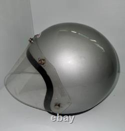 1975 BELL MAGNUM 2 Motorcycle Helmet with original COMP SHIELD size 7 1/8 EXE