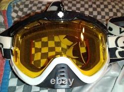 2 Vintage spy+ racing goggles/mask bmx, mx, ama, motocross, helmet, visor