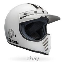 2024 Bell Moto 3 Steve McQueen Vintage Mx Large Helmet AHRMA Husqvarna Motocross