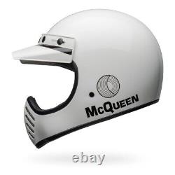 2024 Bell Moto 3 Steve McQueen Vintage Mx Large Helmet AHRMA Husqvarna Motocross