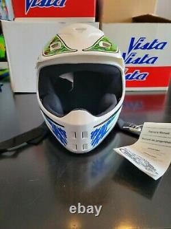 90's Vintage Motocross Helmet (new in boxe). MX helmet