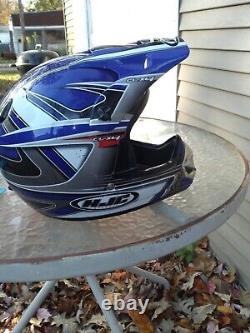 ATV MX BMX Helmet Vintage Fox Thor Motocross size M head gear SNELL DOT vented