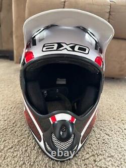 AXO Sport Vintage Motocross Helmet Size Medium (Made in Italy)