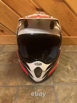 Arai VX Pro Vintage Motocross Helmet Size Medium, 90's Moto Mx Sx Shoei Bell