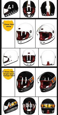 B510 motorcycle Helmets Certification motocross BEON face glassfiber ECE vintage
