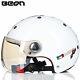 BEON Motorcycle Riding Helmet Vintage Motocross Breathable Electric Bicycle DOT