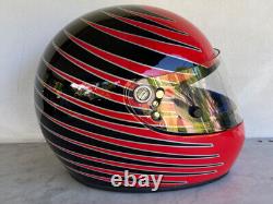 BIEFFE Motorcycle Racing Helmet. X Large 62 GR 1600 ITALY. Great Condition