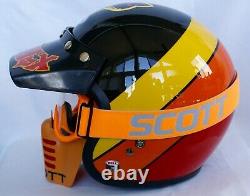 Bell Helmet Ahrma Vintage Motocross Fox Supercross Dirtbike MX Dg Fmf Jt Racing