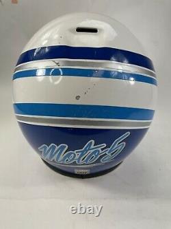 Bell Moto 5 MX Vintage Mens Blue White Moto Cross MX Helmet 7 1/2 60