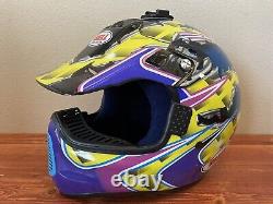 Bell Moto 6 Mike Larocco Replica Helmet vintage motocross supercross moto mx L