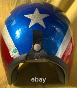 Buco International Thunderbolt Motorcycle Helmet Vintage M/L