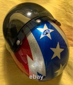 Buco International Thunderbolt Motorcycle Helmet Vintage M/L