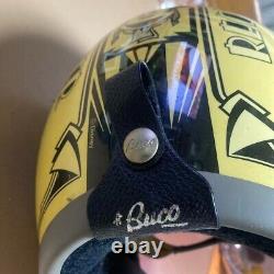Buco Mickey Mouse Record Breaker Motorcycle Helmet Motocross S/M Vintage