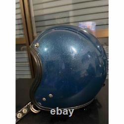 Buco Resistal 2 Motorcycle Helmet Blue Vintage
