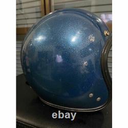 Buco Resistal 2 Motorcycle Helmet Blue Vintage