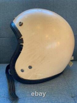Buco Resistal 2 Motorcycle Helmet White Vintage