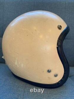 Buco Resistal 2 Motorcycle Helmet White Vintage
