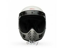 Casco Bell Off-Road Motocross Moto-3 Classic Blanco Brillante