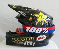 Cooper Webb Race Used Rockstar Energy Vintage Motocross Supercross MX Helmet