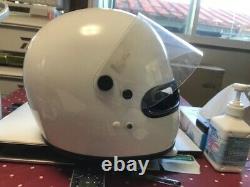 Custom Helmet Vintage BELL Double Eye-port Racing Helmet Style Size M-L