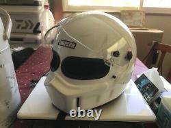 Custom Helmet Vintage SIMPSON Double Eye-port Racing Helmet Style Size M-L