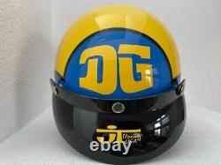 DG vintage 70's 2nd mdl tribute replica DOT helmet motocross fmf bell krw new XL