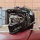 DOT Approved Vintage Motorcycle Helmet Combination Riding Full Motocross Helmets