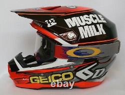 Eli Tomac Honda Muscle Milk Race Helmet Vintage Motocross Supercross Dirtbike MX