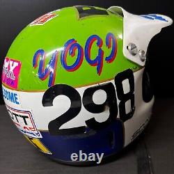 Ezra Yogi Lusk #298 Bell Helmet Vintage MOTO TLD Motocross MX