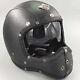 Full Face Motorcycle Helmet Intergrated Sun Visor Motocross Leather Helmet Casco