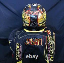 Jason Anderson Race Used Rockstar Energy Vintage Motocross Supercross MX Helmet