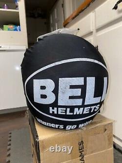 Jeremy McGrath Showtime II Vintage Bell Moto 6 Helmet 7 3/8
