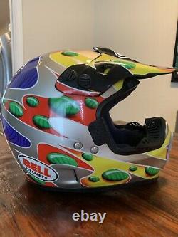 Jeremy McGrath Showtime Vintage Helmet Bell Motocross Medium