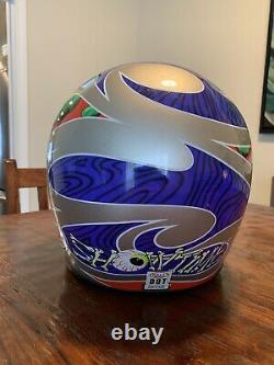Jeremy McGrath Showtime Vintage Helmet Bell Motocross Medium