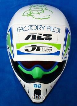 Jt Racing Als 2 Helmet Vintage Motocross Fox Racing Dirtbike MX Supercross Dg