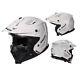 LS2 Helmets Open Face Vintage Drifter Helmet with Removeable Chin