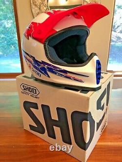 Like NEW Vintage Shoei FX-2 Motocross Helmet size XL