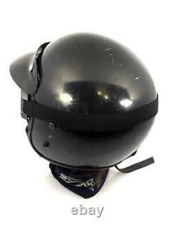 MSATA 1986 Vintage Black Mx Motorcycle Moto Bmx Helmet Unbranded Size Medium