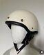 Mchal Highway man Vintage Motocycle Helmet White snell 1968