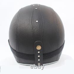 Moto Casco Full Face Motorcycle Helmet withGoggles Motocross Racing Leather Helmet