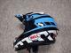 Motocross Bell Moto Helmet Eject Static X Blue Black White Sz M