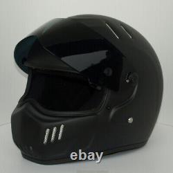 Motorbike Motocross Fibreglass Gloss ATV MTB Full Face Vintage For Helmet