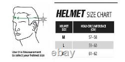 Motorcycle Helmet Motocross Biker Vintage Retro Rebel Style Full Face Helmet