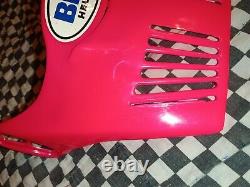 N. O. S. Vintage Bell moto 5 helmet visor Pink Simpson Shoei buco