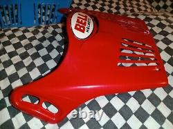 N. O. S. Vintage Bell moto 5 helmet visor Red Simpson Shoei buco
